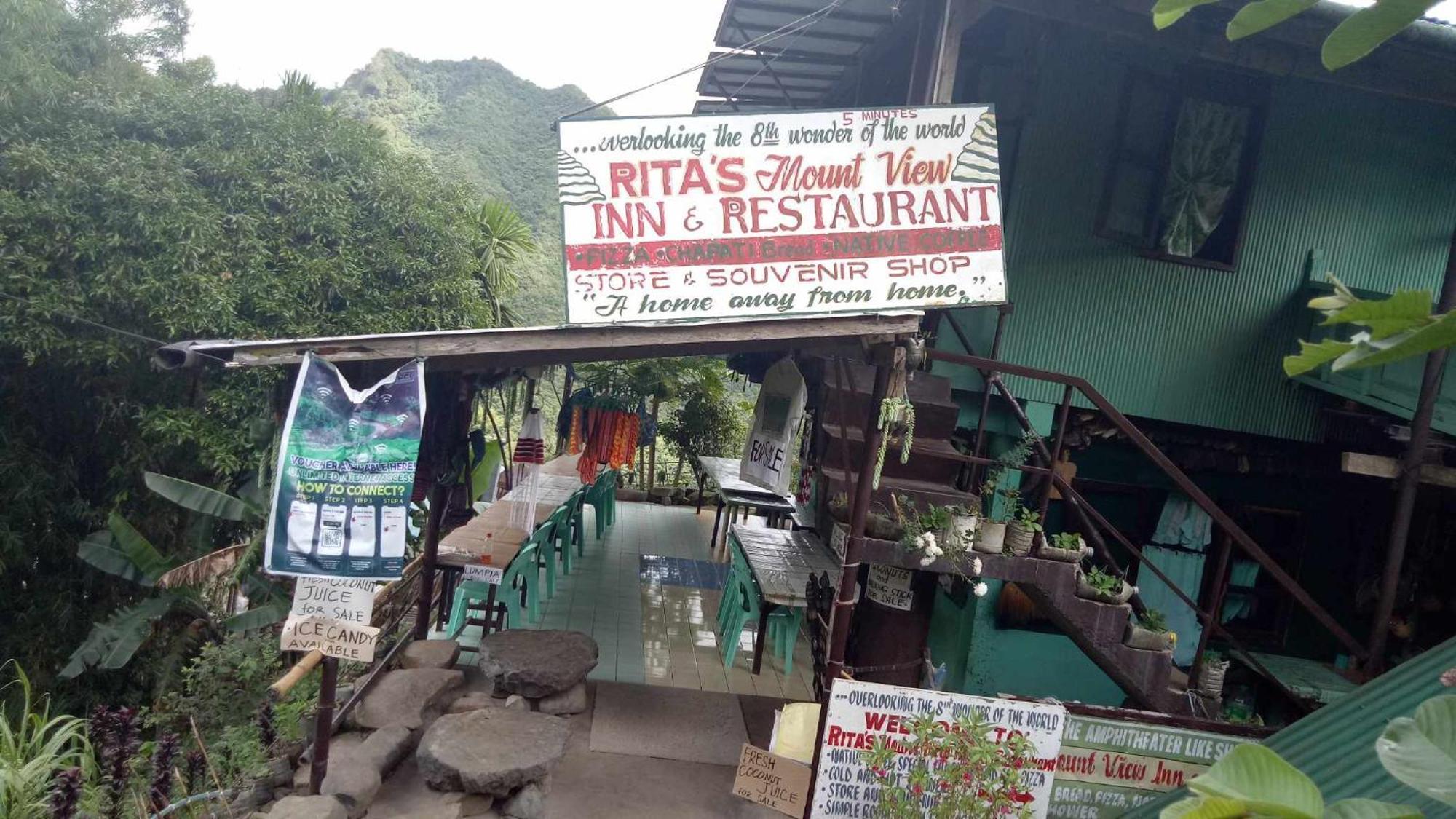 Batad Rita'S Mount View Inn And Restaurant Banaue Ngoại thất bức ảnh